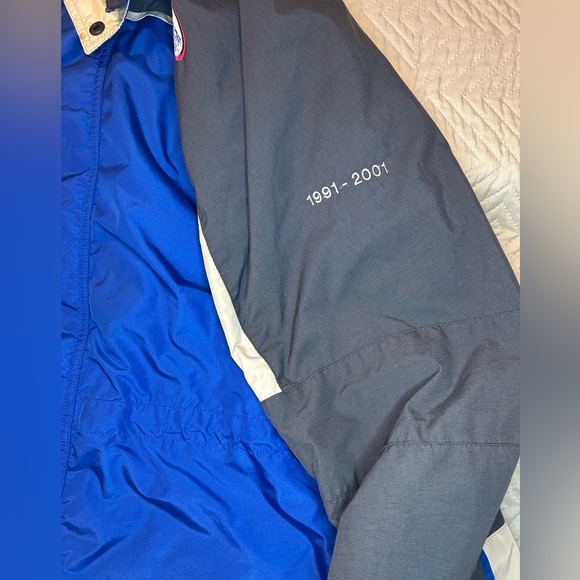 Columbia Men's Interchange Ski Jacket XL Blue and Gray Winter shell-Outdoor Coat - Picture 9 of 16